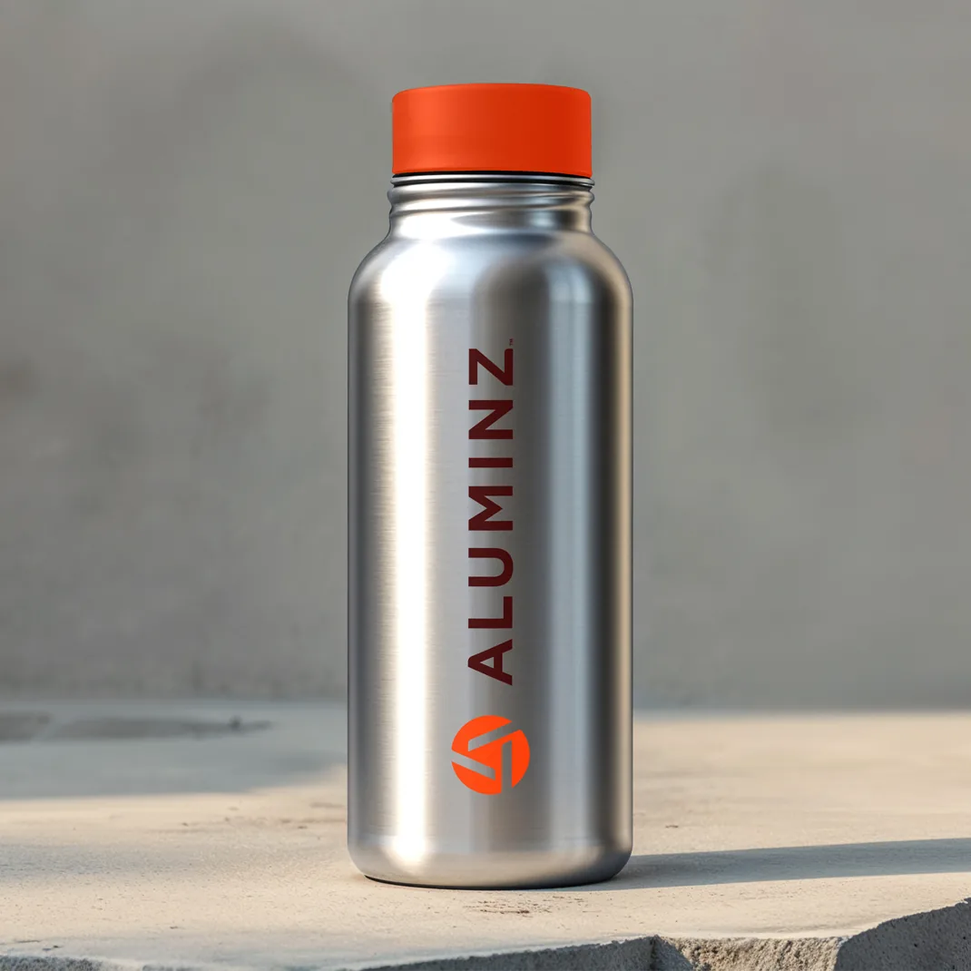 Aluminz metal drink bottle