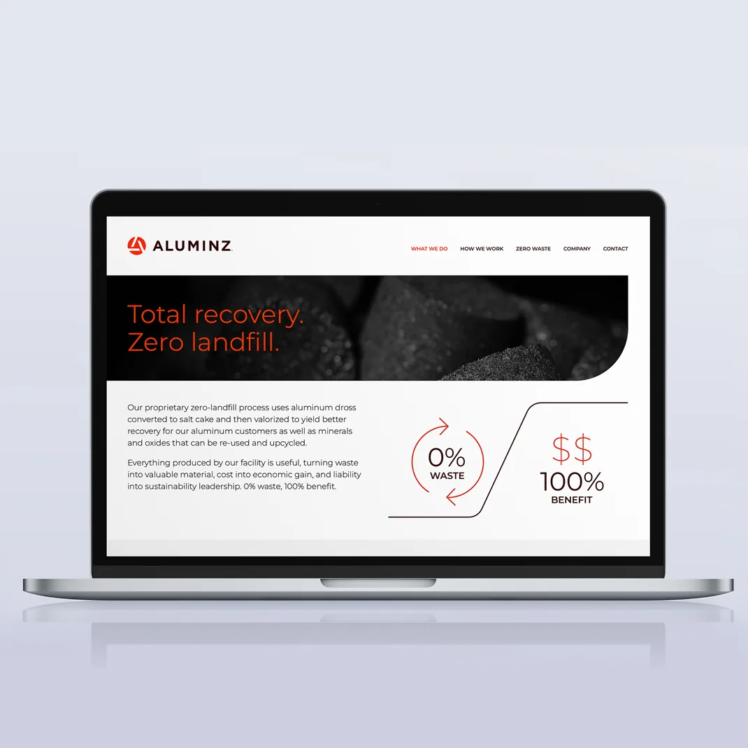 Aluminz website